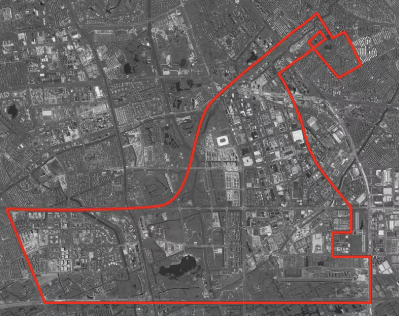 图 8 上海市内高架测试路线